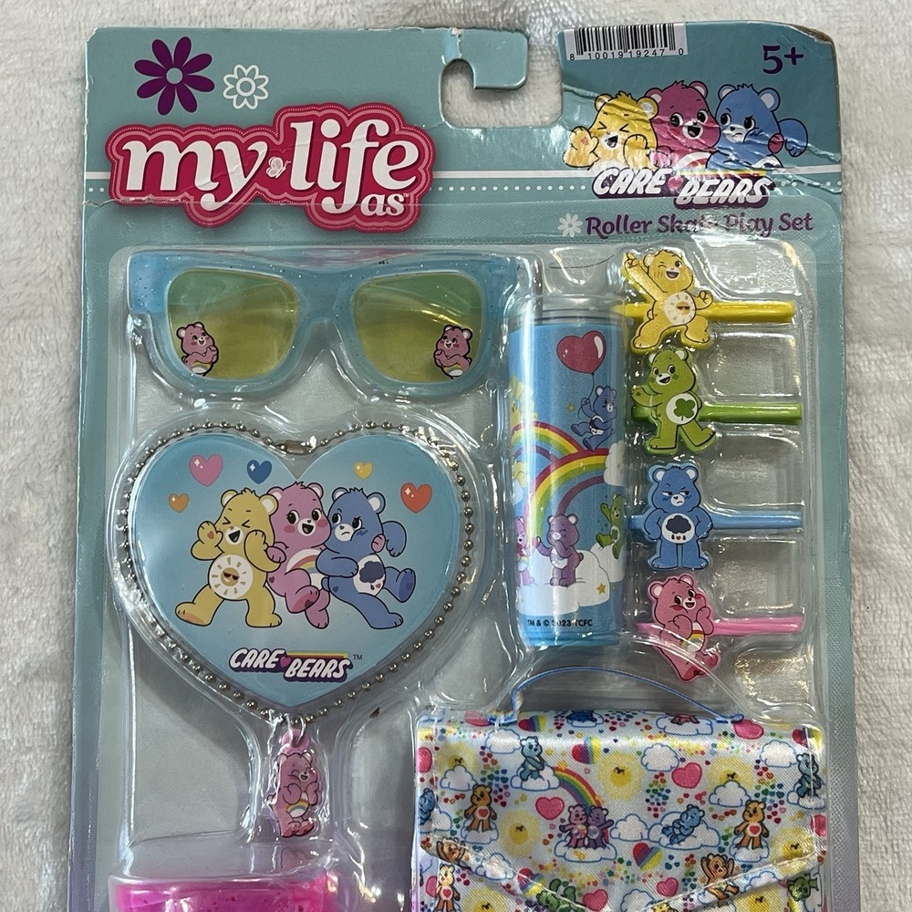 My Life As Care Bears Roller Skate Play Set for 18" Dolls New Sealed 2022